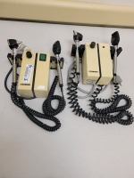 WELCH ALLYN QTY 3 (74710) OTO/OPHTHALMOSCOPE WITH HEADS