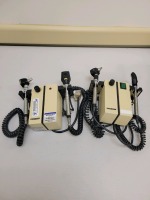 WELCH ALLYN QTY 2 (74710) OTO/OPHTHALMOSCOPE WITH HEADS