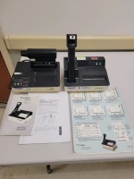 WELCH ALLYN MICROTYMP 2 TYMPANOMETER 71170 WITH CHARGER AND WELCH ALLY 61000 PNUEMOCHECK