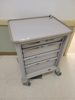 HERMAN MILLER CRASH CART TAN 4 DRAWERS