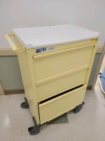 HOMED CLASSIC CRASH YELLOW 4 DRAWERS