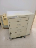 MEDLINE CRASH TAN 4 DRAWERS
