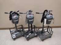 SAGE PREVALON LIFTAEM MOBILE PATIENT TRANSFER BLOWER ON CART, QTY. 3