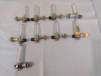OXYGEN REGULATORS, QTY. 9