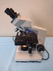 OLYMPUS CH LAB MICROSCOPE 10X EYE PIECES WITH 4 OBJECTIVES - 8