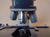 AMERICAN OPITICAL MICRO STAR LAB MICROSCOPE 10X EYE PIECES WITH 4 OBJECTIVES - 4