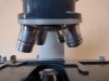 AMERICAN OPITICAL MICRO STAR LAB MICROSCOPE 10X EYE PIECES WITH 4 OBJECTIVES - 5