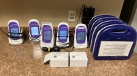 ROCHE ACCU-CHEK INFORM II BLOOD GLUCOSE METER WITH DOCK AND POWER SUPPLY QTY 5