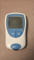 ROCHE COAGUCHEK XS COAGULATION METER, LOC: PHYS. OFFICE