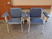 PHLEBOTOMY CHAIRS, QTY. 2, LOC: INPATIENT NURSES STATION