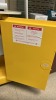 JUSTRITE 25710 FLAMMABLE LIQUID STORAGE CABINET 12 GALLON CAPACTIY - 4