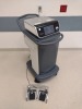 ETHICON GEN 11 ELECTROSURGICAL UNIT WITH FOOT PEDAL AND MANUAL ON CART