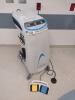 CONMED SYSTEM 5000, MOD: 60-8005-001 ELECTROSURGICAL UNIT WITH 60-8050-001 SMOKE EVACUATOR WITH 3 FOOT PEDALS WITH CART