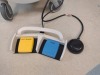 CONMED SYSTEM 5000, MOD: 60-8005-001 ELECTROSURGICAL UNIT WITH 60-8050-001 SMOKE EVACUATOR WITH 3 FOOT PEDALS WITH CART - 3