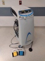 CONMED SYSTEM 5000, MOD: 60-8003 ELECTROSURGICAL UNIT WITH 2 FOOT PEDALS ON CART