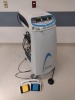CONMED SYSTEM 5000, MOD: 60-8003 ELECTROSURGICAL UNIT WITH 2 FOOT PEDALS ON CART