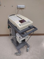 BURDICK ECLIPSE 850 EKG ON CART