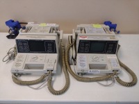 LOT OF 2 HP 43100A DEFIBRILLATORS