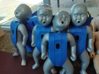 ACTAR 911 MANNEQUIN, INFANT WITH BAG, QTY. 4, LOC: COMMUNITY ROOM 1