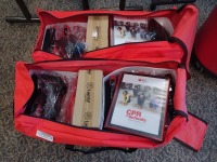 AMERICAN HEART ASSOCIATION CPR IN SCHOOLS TRAINING KIT, CPR, QTY. 2, LOC: COMMUNITY ROOM 1