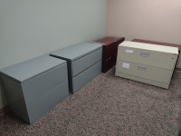CABINETS, FILING, METAL, ASSORTED, LOC: ER MANAGER