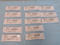 STRYKER 4118-137-090 AND 4125-127-090 DUAL CUT SAGITAL BLADES, QTY. 13