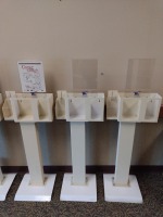 PPE DISPENSER STANDS, QTY. 7, LOC: INPATIENT NURSES STATION
