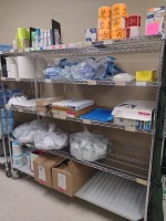 LABELS, WRISTBANDS, RESPIRATION MASK WITH CART, LOC: MATMAG