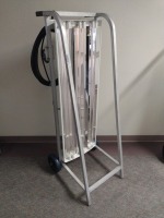 LARSON ELECTRONICS IND-UC-48-4L-UVC-50C-5.15 UVC STERILIZATIION LAMP ON CART