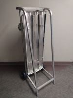 LARSON ELECTRONICS IND-UC-48-4L-UVC-50C-5.15 UVC STERILIZATIION LAMP ON CART