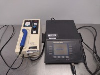LOT OF 2 ULTRASOUND THERAPY SYSTEM (METTLER ELECTRONICS SONICATOR 705)(OMNISOUND 300)