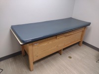 HAUSMANN THERAPY TABLES WITH UNDER TABLE STORAGE