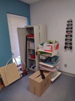 LOT OF PHYSICAL THERAPY EQUIPMENT AND SUPPLIES
