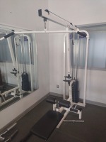 PARAMOUNT FITNESSLINE 700 LAT-ROW MACHINE