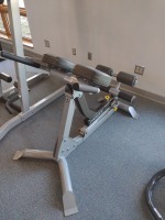 HOIST FITNESS AB AND BACK WORK OUT STATION
