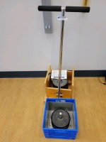BAILEY 6020 PULL SLED ON WHEELS WITH WEIGHTS