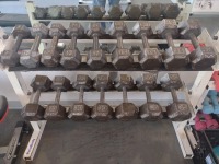 DUMBBELL RACK WITH DUMBBELLS