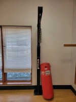 EVERLAST PUNCHING BAG WITH TITAN FINESS BAG STAND