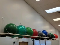 LOT OF STABILTIY BALLS