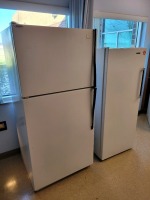 WHIRLPOOL AND KENMORE REFRIGERATOR/FREEZER, QTY. 2, LOC: RM 108