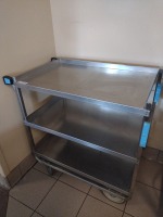 LAKESIDE CART, 3 SHELVES, LARGE, LOC: KITCHEN/CAF&Eacute;