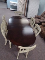 TABLE, DINING WITH 6 CHAIRS, LOC: NT FACILITIES MGR.