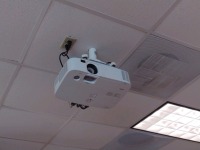 NEC P350W PROJECTOR, CEILING MOUNTED, LOC: COMMUNITY ROOM 1 (COI REQUIRED)