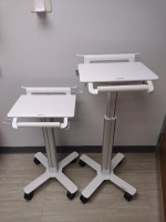 ERGOTRON WORKSTATION ON WHEELS, QTY. 2