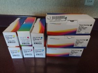 MEDIA SCIENCES TONER CARTRIDGES, ASSORTED, QTY. 9, LOC: COMMUNITY ROOM 1