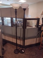 LAMPS, FLOOR AND TABLE, QTY. 10, LOC: INPATIENT NURSES STATION