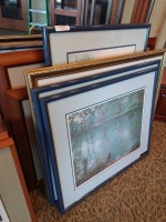 ARTWORK, FRAMED PRINTS AND PAINTINGS, ASSORTED, LOC: GIFT SHOP