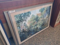 ARTWORK, FRAMED PRINTS AND PAINTINGS, ASSORTED, LOC: GIFT SHOP