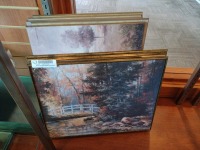 ARTWORK, FRAMED PRINTS AND PAINTINGS, ASSORTED, LOC: GIFT SHOP