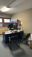 OFFICE: DESK, ASSISTANTS DESK, 3 CHAIRS (NO ELECTRONICS), LOC: ADMIN OFFICE